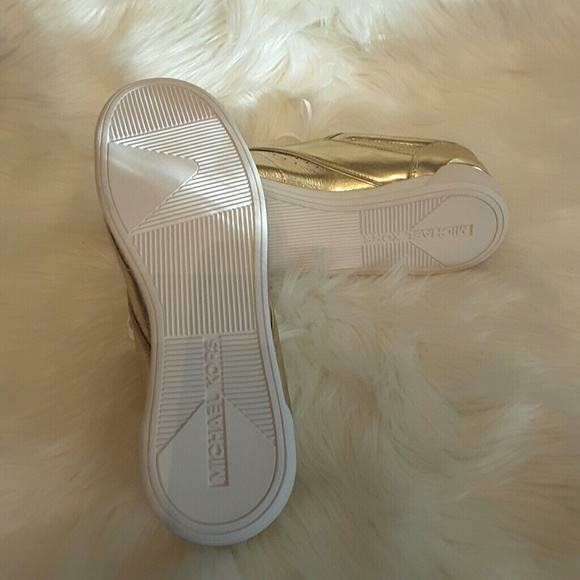 Michael kors Addie metallic gold lace ups - Picture 6 of 6